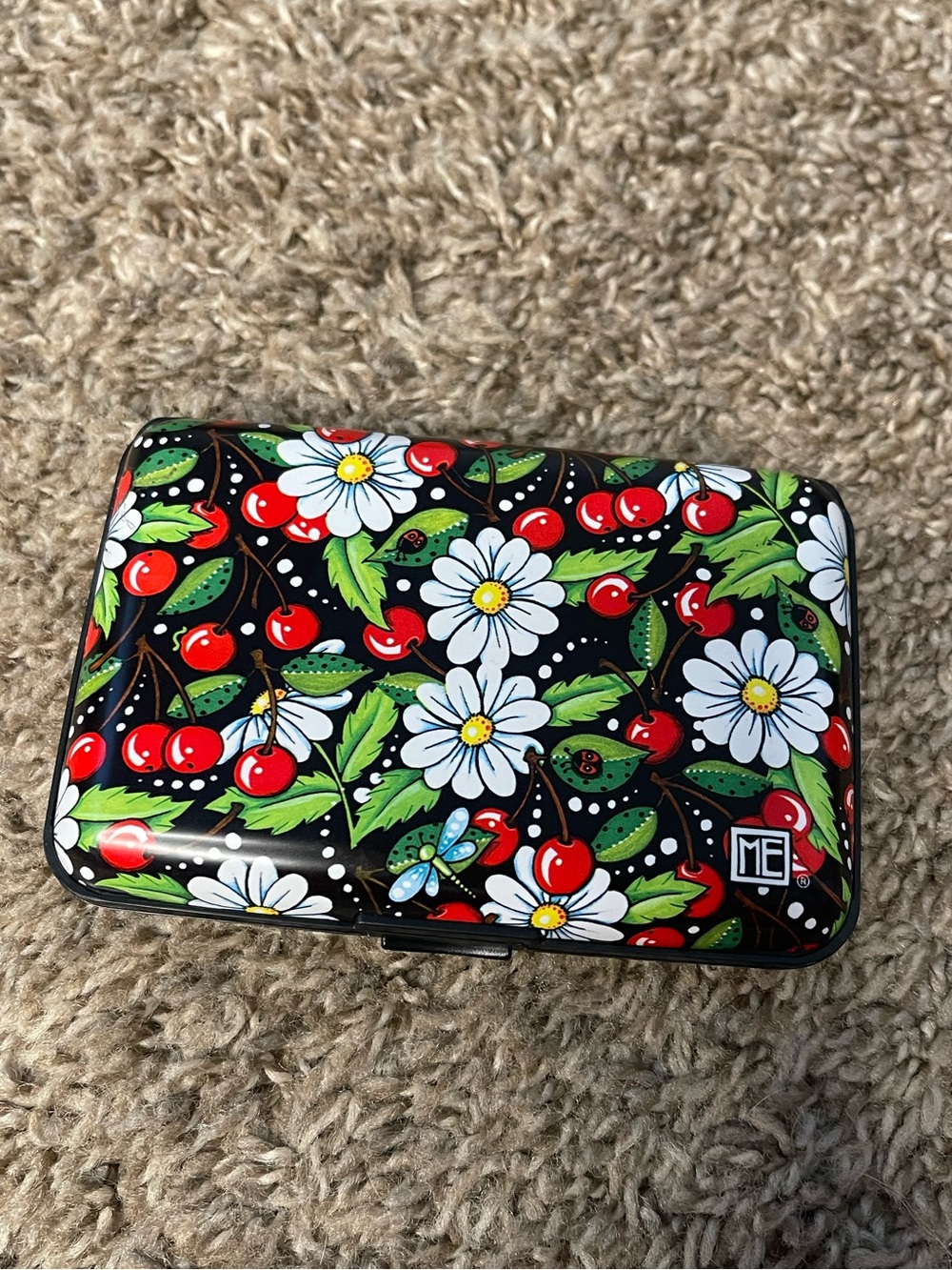 Mary Engelbreit Cherry Daisy Armored Wallet